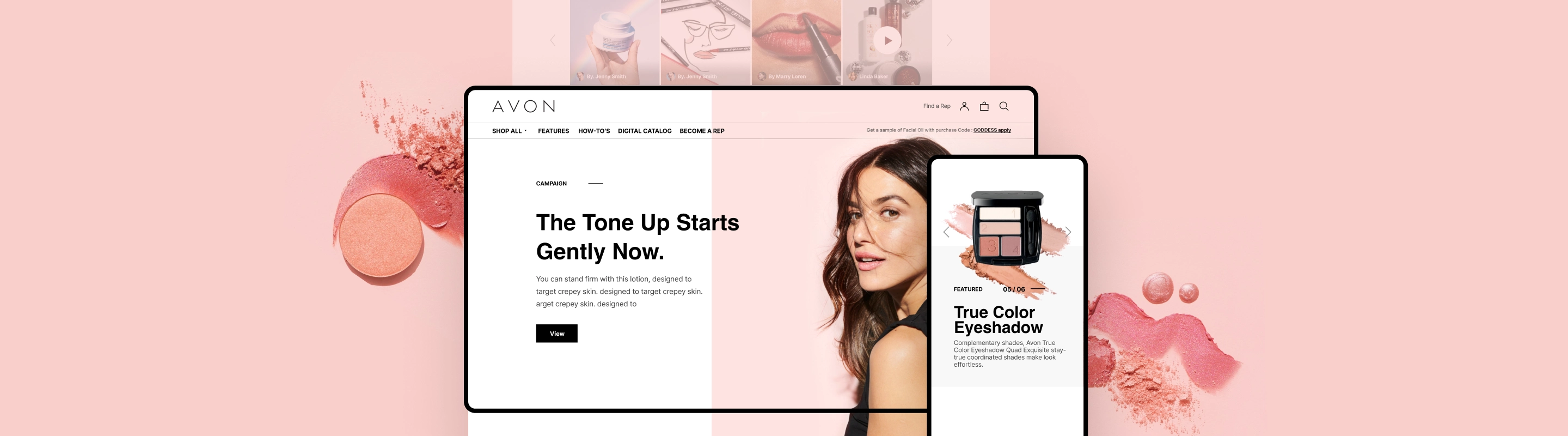 avon.com GUI | Work | pxd